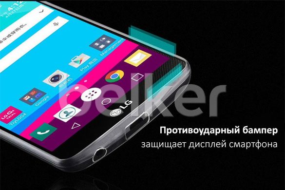 Силиконовый чехол для LG G4 Stylus H630 Remax незаметный Прозрачный смотреть фото | belker.com.ua