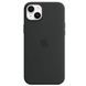 Чехол для iPhone 14 Plus Silicone Case (replica) Черный в магазине belker.com.ua
