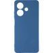 Чехол на Oppo A40m Full soft case Синий