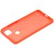 Оригинальный чехол для Xiaomi Redmi 9C Soft Case Оранжевый в магазине belker.com.ua