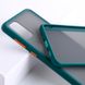 Противоударный чехол для Samsung Galaxy A51 (A515) Gelius Bumper case Черный Зелёный в магазине belker.com.ua