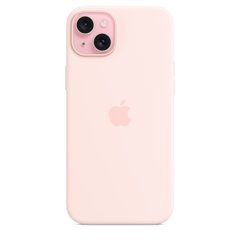 Чехол Apple Silicone Case MagSafe для iPhone 15 Plus Розовый