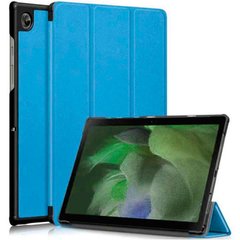 Чехол для Samsung Galaxy Tab A9 Plus 11 2024 Moko кожаный Голубой
