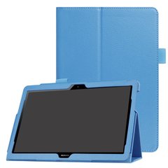 Чехол для Huawei MediaPad M5 Lite TTX кожаный Голубой смотреть фото | belker.com.ua