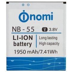 Оригинальный аккумулятор для Nomi i505 (NB-55)