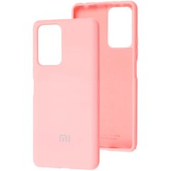 Оригинальный чехол для Xiaomi Redmi Note 10 Pro Full Soft case Розовый