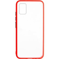 Противоударный чехол для Samsung Galaxy A51 (A515) Gelius Bumper case Черный Красный смотреть фото | belker.com.ua
