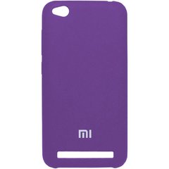 Защитный чехол для Xiaomi Redmi 5A Original Soft Case Фиолетовый смотреть фото | belker.com.ua