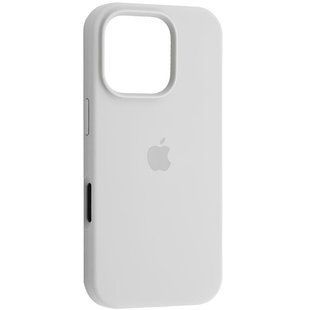 Чехол для iPhone 16 Pro Max Silicone Case (replica) Белый