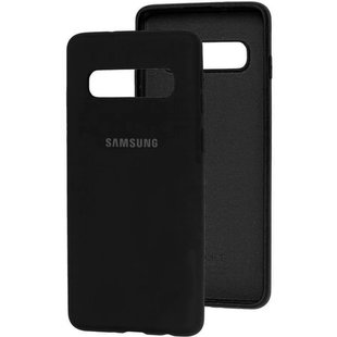 Чехол для Samsung Galaxy S10 G973 Soft case Черный смотреть фото | belker.com.ua