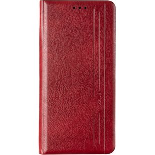 Чехол книжка для Samsung Galaxy A03S (A037) Book Cover Leather Gelius New Бордовый смотреть фото | belker.com.ua