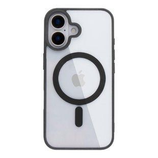 Чехол на iPhone 16 Plus Rock Guard Clear with Magnetic Серый