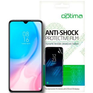 Противоударная TPU пленка Xiaomi Mi 9 Lite Optima Anti-Shock Прозрачный смотреть фото | belker.com.ua