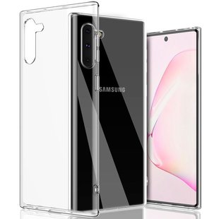 Силиконовый чехол для Samsung Galaxy Note 10 N970 Hoco Air Case Прозрачный Прозрачный смотреть фото | belker.com.ua