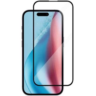 Защитное стекло iPhone 16 Gelius 4D Черное