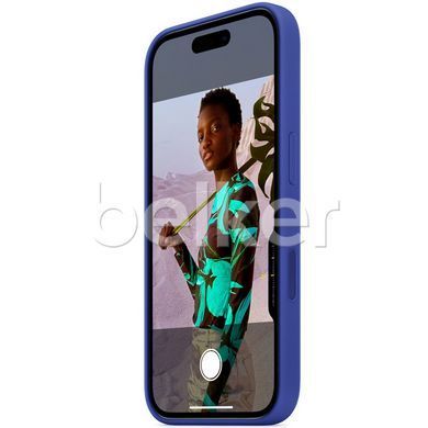 Чехол для iPhone 16 Plus Silicone Case (replica) Лиловый