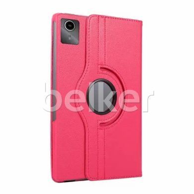 Чехол для Lenovo Xiaoxin Pad 2024 Поворотный Малиновый