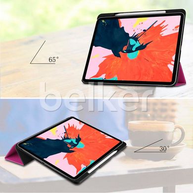 Чехол для iPad Pro 12.9 2018 Moko кожаный Фиолетовый смотреть фото | belker.com.ua