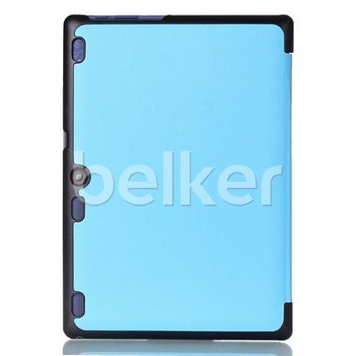 Чехол для Lenovo Tab 3 10.1 x70 Moko кожаный Голубой смотреть фото | belker.com.ua