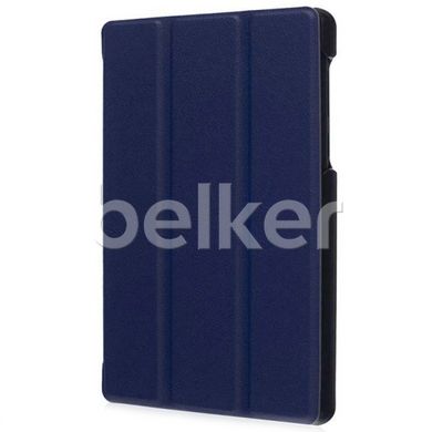 Чехол для Lenovo Tab 3 7.0 730 Moko кожаный Темно-синий смотреть фото | belker.com.ua