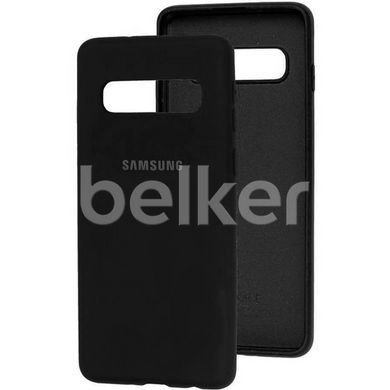 Чехол для Samsung Galaxy S10 G973 Soft case Черный смотреть фото | belker.com.ua