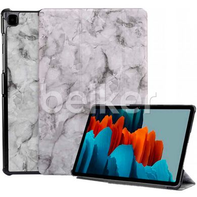 Чехол для Samsung Galaxy Tab A7 Lite 8.7 2021 Moko Серый мрамор