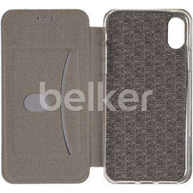 Чехол книжка для iPhone X Book Cover Leather Gelius Серый смотреть фото | belker.com.ua