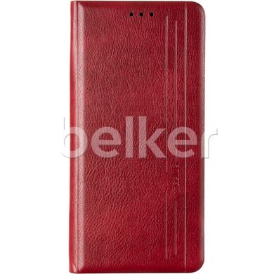Чехол книжка для Samsung Galaxy A03S (A037) Book Cover Leather Gelius New Бордовый