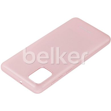 Чехол с блестками для Samsung Galaxy A31 (A315) Molan Cano Розовое золото смотреть фото | belker.com.ua