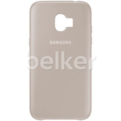 Оригинальный чехол для Samsung Galaxy J2 2018 (J250) Silicone Case Бежевый смотреть фото | belker.com.ua