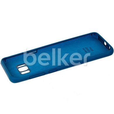 Оригинальный чехол для Samsung Galaxy S8 Plus G955 Soft Case Темно-синий смотреть фото | belker.com.ua