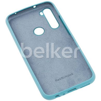 Оригинальный чехол Xiaomi Redmi Note 8 Silicone Case Бирюзовый смотреть фото | belker.com.ua