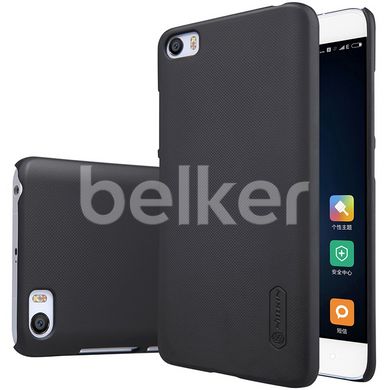 Пластиковый чехол для Xiaomi Mi5 Nillkin Frosted Shield Черный смотреть фото | belker.com.ua