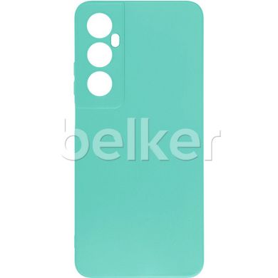 Противоударный чехол для Realme C65 Full soft case Бирюзовый