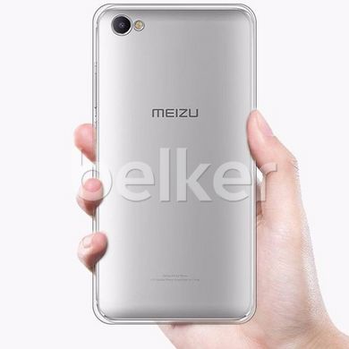 Силиконовый чехол для Meizu U10 Remax незаметный Прозрачный смотреть фото | belker.com.ua