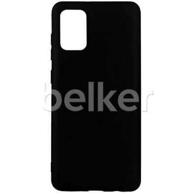 Силиконовый чехол для Samsung Galaxy A02s (A025) Honor Umatt TPU Черный смотреть фото | belker.com.ua