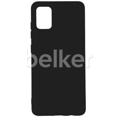 Силиконовый чехол для Samsung Galaxy A52 (A525) Honor Umatt TPU Черный смотреть фото | belker.com.ua