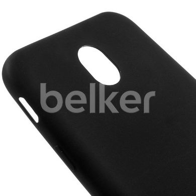 Силиконовый чехол для Samsung Galaxy J7 2017 (J730) Belker Черный смотреть фото | belker.com.ua