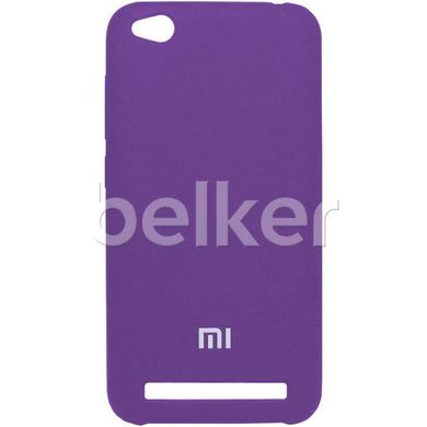 Защитный чехол для Xiaomi Redmi 5A Original Soft Case Фиолетовый смотреть фото | belker.com.ua