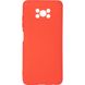 Чехол для Xiaomi Poco x3 Full Soft case Красный в магазине belker.com.ua