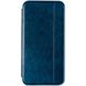 Чехол книжка для Huawei P40 Lite E Book Cover Leather Gelius Темно-синий в магазине belker.com.ua