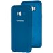 Оригинальный чехол для Samsung Galaxy S8 Plus G955 Soft Case Темно-синий в магазине belker.com.ua