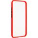 Противоударный чехол для Samsung Galaxy A51 (A515) Gelius Bumper case Черный Красный в магазине belker.com.ua