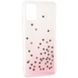 Силиконовый чехол для Samsung Galaxy A02s (A025) Crystal Shine case Розовый смотреть фото | belker.com.ua
