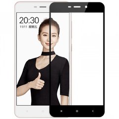 Защитное стекло для Xiaomi Redmi 4a 3D Tempered Glass Черный смотреть фото | belker.com.ua