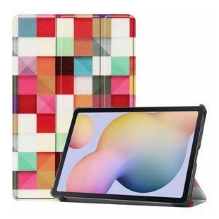 Чехол для Samsung Galaxy Tab S9 FE Plus 12.4 Moko Цветная мозаика