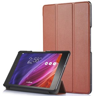 Чехол для Asus ZenPad 3 8.0 Z581KL Moko кожаный Коричневый смотреть фото | belker.com.ua