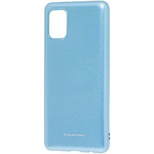 Чехол с блестками для Samsung Galaxy A31 (A315) Molan Cano Голубой смотреть фото | belker.com.ua