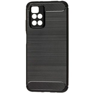 Противоударный чехол для Xiaomi Redmi 10 iPaky Carbon case Черный смотреть фото | belker.com.ua