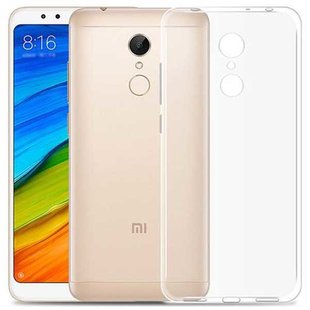 Силиконовый чехол для Xiaomi Redmi 5 Remax незаметный Прозрачный смотреть фото | belker.com.ua